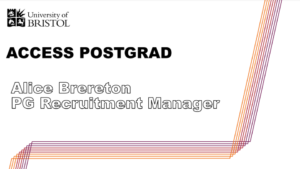 presentation slides for Access Postgrad