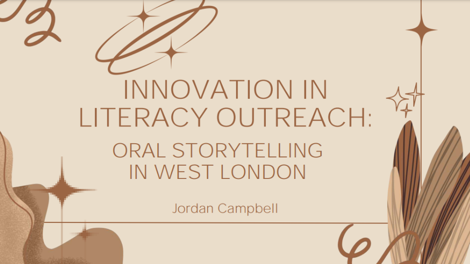 Innovation in literacy outreach slides